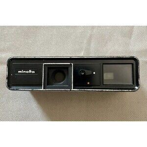 Vintage Minolta-16 Model P Micro Film Camera Rokkor 3.5/25 Lens with Case